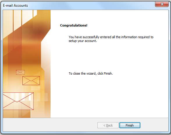Outlook mail set up image 5
